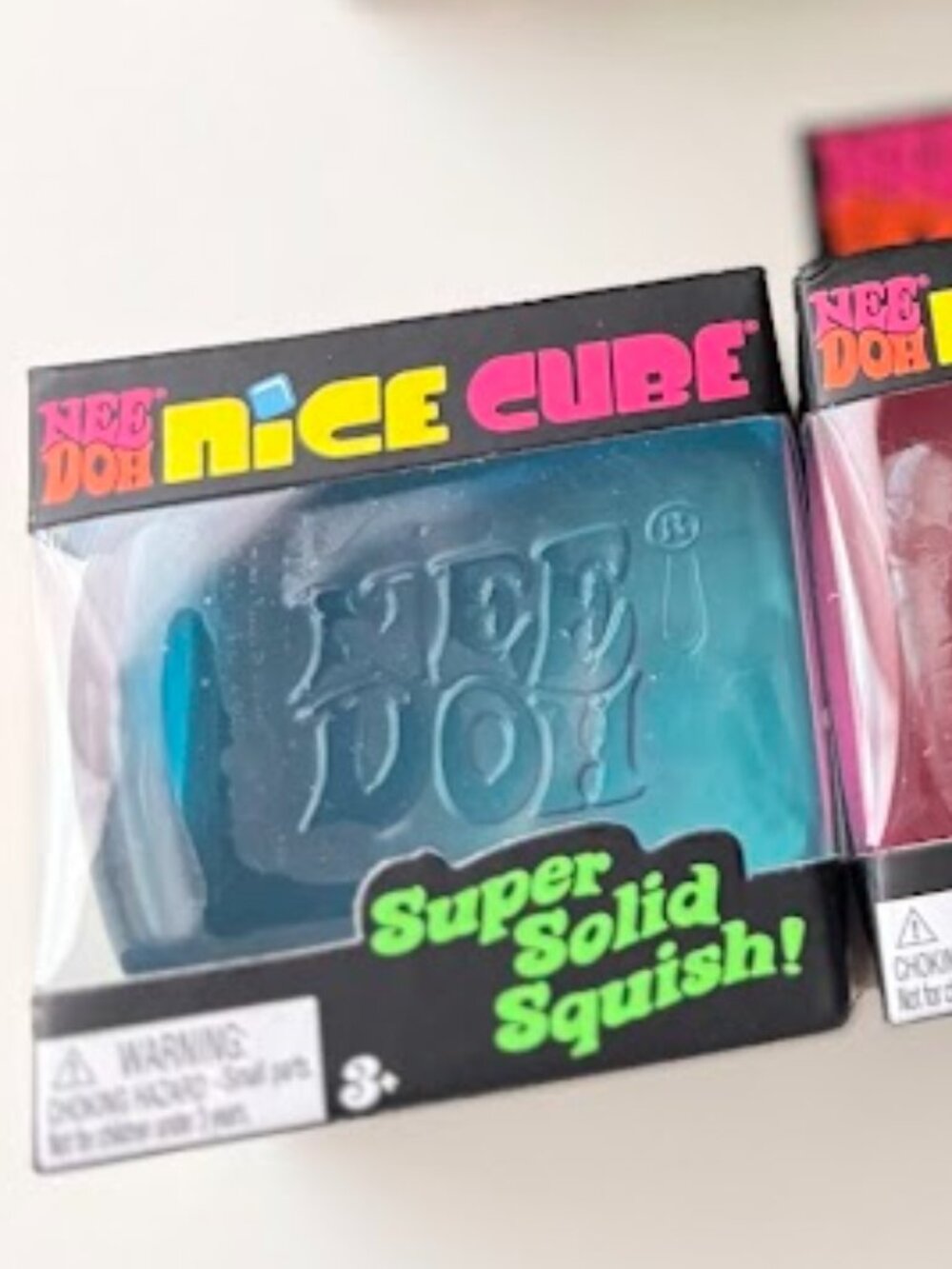 Nice Cube Kids Stress Toy - Blue,